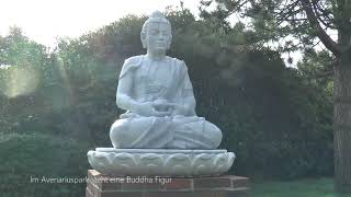 Buddha Figur im Avenarius Park in Kampen [upl. by Arodaeht]