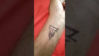 simple tattoo design ❤️tattoo tattooideas ytshortsvideo 😍 [upl. by Ardisi]