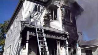 Stockton FD House fire and initial attack [upl. by Feeney485]