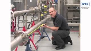 Installing the Siemens SITRANS FUS1010 Clampon Industrial Flowmeter [upl. by Isidoro342]