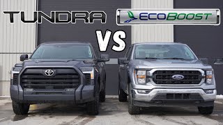 Toyota Tundra 35L IForce V6 Engine FUEL ECONOMY Test  Better then FORD F150 35L EcoBoost [upl. by Gentille]