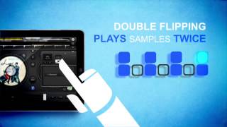 edjing DJ app Double Flipping tutorial [upl. by Gnil]