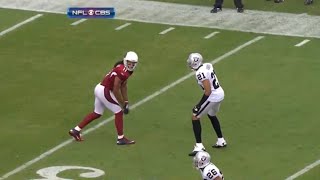 Larry Fitzgerald Vs Nnamdi Asomugha 🔥 PHYSICAL MATCHUP 2010 WR Vs CB [upl. by Enela]