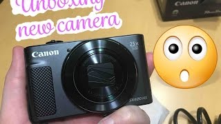 Canon Powershot SX620 HS unboxing [upl. by Thomasa]