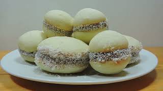 ALFAJORES de MAICENA con aceite RECETA ECONOMICA [upl. by Brana]