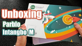 Tablet PARBLO INTANGBO M  UNBOXING [upl. by Philly]