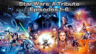 Star Wars A Tribute  Episodes 16  M83 x Star Wars [upl. by Nidnerb]