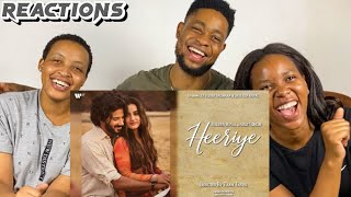 African Friends Reacts To Heeriye Official Video Jasleen Royal ft Arijit Singh [upl. by Hazeefah]