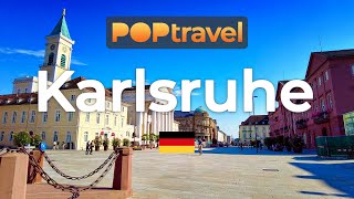 KARLSRUHE Germany 🇩🇪 Summer Tour  4K 60fps [upl. by Bricker457]