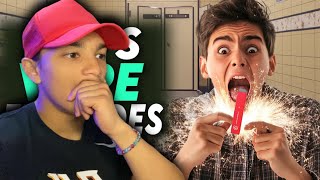 Kids Vape Explodes You Won’t Believe It Reaction [upl. by Ynohtnakram]