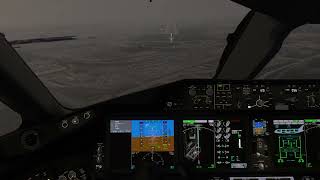 Msfs2020 Ultra Settings 7878 Approach and Landing into YULCYUL [upl. by Adiaros]