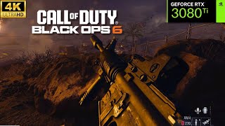 Call of Duty Black Ops 6  RTX 3080 Ti 12GB 4K Extreme Preset with DLSS [upl. by Frohne]