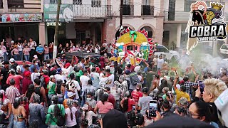 Sabado de Carnaval Charo 2022 Torito de Petate El Cobra  Paños Rojos de Santiago [upl. by Eyatnod]