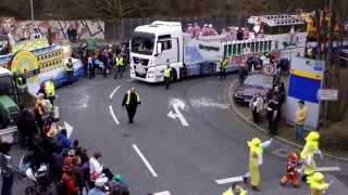 Essen Rosenmontagder Zug Teil 24332014 [upl. by Eimar]