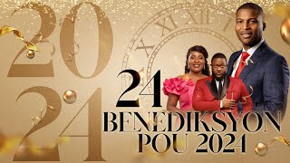 24 Benediksyon Pou 2024 Bishop Gregory Toussaint  12 Soirées de Gloire 2023 Nuit De La Traversée [upl. by Yahc298]