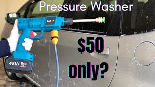 Cordless Pressure Washers Worth it  Unboxing amp Testing [upl. by Supen]