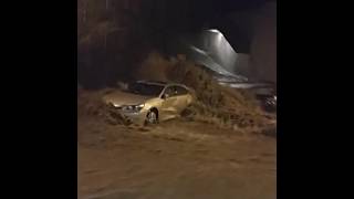 ellicott city flood car floating down street [upl. by Yonita]