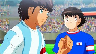 ARGENTINA HUMILLA a JAPÓN en 20 minutos  Capitán Tsubasa Cap 14 [upl. by Fosdick33]