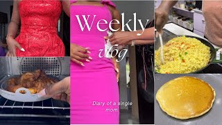 DIARY OF A SINGLE MUM OF THREE Dress fitting  kids tantrums  Rants  Cooking  Vlog [upl. by Lahcar]