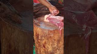 Best Meat Process Beef For Eating shorts reels fresh beef [upl. by Anawak]