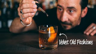 Velvet Old Fashioned Must Try Bourbon and Sherry Cocktail [upl. by Reube]