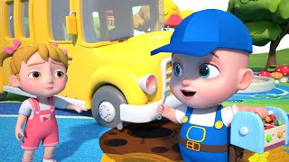 The Boo Boo Car Song  GoBooBoo Kids Songs [upl. by Nomrah]