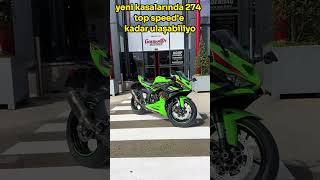 ZORLA R6 YAPTIRAN MOTOR  KAWASAKİ ZX6R [upl. by Alemap]