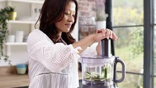 Kenwood Multi pro express food processor dicing attachment  demo film [upl. by Gnaig986]