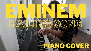 Eminem  Hailiess Song Piano cover [upl. by Scales]