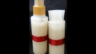 DIY Flaxseed Spray Gel [upl. by Cyprio]