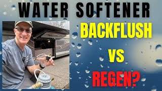 Water Softener Backflush vs Regen On The Go  Newell School [upl. by Selwin164]