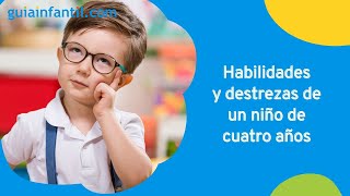 Qué aprende el niño de cuatro años  Aprendizaje infantil por edades [upl. by Root]