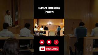 LA AUDIENCIA INTERMEDIA ⚖️👩‍⚖️ PARTE 2  SISTEMA PENAL ACUSATORIO  shorts [upl. by Rika]