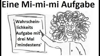 Anzahl Stichproben eine Mimimi Aufgabe [upl. by Rimma]