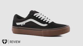 Vans Old Skool Pro Skate Shoe Review  Tactics [upl. by Acimat]