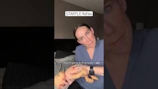 The Startle Reflex in Babies babyreflexes startlereflex newbornbabytips expectingmom newbaby [upl. by Bora]