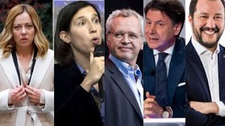 Sondaggio Mentana il M5s sprofonda la Lega vola ecco tutte le cifre [upl. by Ydaj]