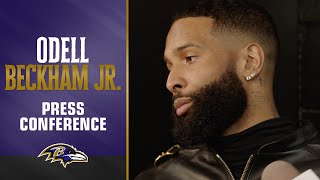 Odell Beckham Jr Says He ‘Still Has Juice in the Tank’  Baltimore Ravens [upl. by Nohsed685]