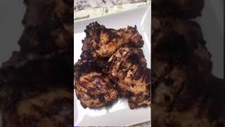 How to make BBQ boneless chicken thighs with Jollof [upl. by Omero]