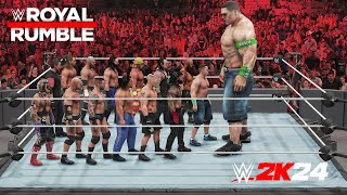 WWE Royal Rumble john cena vs superstars LIVE Shorts [upl. by Yeltihw]