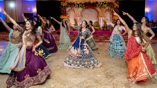 Sangeet Dance by Bride amp Bridesmaids I Indian Wedding I ShivKiDharti [upl. by Inat759]