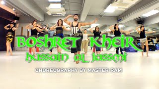 Hussain Al Jassmi  Boshret Kheir  CHOREOGRAPHY by Master Ram rawstudios حسين الجسمي  بشرة خير [upl. by Lauhsoj28]