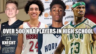 EVERY NBA PLAYER BACK IN HIGH SCHOOL [upl. by Borchert]