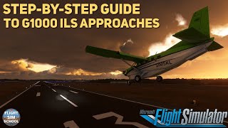 Complete Guide To G1000 ILS Approaches  MSFS Tutorial [upl. by Nelyaw441]