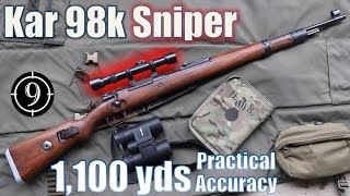 Kar98k  Zf 39 Sniper to 1100yds Practical Accuracy [upl. by Call515]