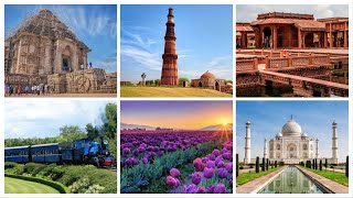 36 UNESCO World Heritage Sites in India [upl. by Ofilia]