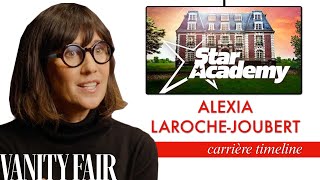 Alexia LarocheJoubert revient sur 25 ans de télé Star Academy Loft KohLanta  Vanity Fair [upl. by Aissatan]