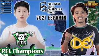 STEPov Vs DE 4v4 Hotdrop • Chinese PEL Champ Vs Globals😱 • PMGC 2021 Super Weekend 1 [upl. by Ossie427]