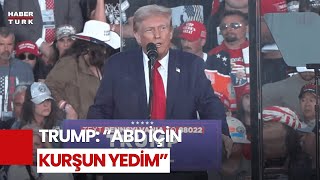 Başkan Adayı Trump Suikasta Uğradığı Yerde Miting Düzenledi [upl. by Gnod]