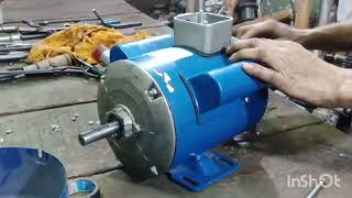 CG 1hp 2800 rpm  1 phes motor fiting  full video motor [upl. by Willi]